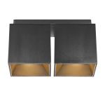 Nordlux Spot Ethan 2x GU10 Noir - Aluminum | Max. 100W