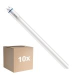 Lot 10x Philips MASTER LED T8 (EM/Direct 230V) High Output T8 7.6W 1090lm - 830 Blanc Chaud | 60cm - Équivalent 18W