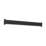 Eglo Applique Murale Neviano Acier Noir 7W 1050lm - 830 Blanc Chaud | IP65