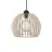 Nordlux Suspension luminaire Chino 30 E27 Brun - Bois | Max. 60W