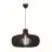 Nordlux Hazo 65 Suspension Luminaire Bois Noir | Convient pour 1x E27