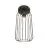Emibig Plafonnier Barn Acier Noir | Convient pour 1x E27 - Max 15W