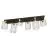 Emibig Plafonnier Barn Acier Noir | Convient pour 6x E27 - Max 15W