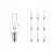 Lot 10x Philips Corepro LED Lustre E14 Boule Filament Claire 2W 250lm - 827 Blanc Très Chaud | Équivalent 25W