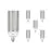 Lot 6x Osram LED Ampoule HQL LED P E40 90W 13000lm - 840 Blanc Froid | Équivalent 250W