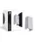 D'Lite Applique Murale Aurora Aluminium Argent Up & Down 6.5W 500lm - 830-840 CCT | IP54