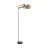 Eglo Lampadaires Salon Siruela Acier Noir | IP20 - Convient pour 1x E27 