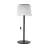 Eglo Lampe De Chevet Scordiano Acier Noir 2W 220lm - 830-840-865 CCT | IP44 - USB-C