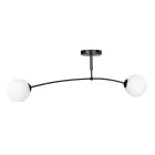 Emibig Plafonnier Pregos Acier Noir | Convient pour 2x E14 - Max 10W