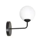 Emibig Applique Murale Pregos Acier Noir | Convient pour 1x E14 - Max 10W