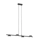 Emibig Suspension Luminaire Sora Acier Noir | Convient pour 4x GX53 - Max 12W