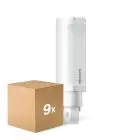 Lot 9x Philips CorePro PL-C LED 5.9W 660lm - 840 Blanc Froid | 2-Pins - Équivalent 13W