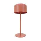 Eglo Lampe De Chevet Roccanova Acier Orange 2W 270lm - 830 Blanc Chaud | IP44 - Touch Dimmable - USB-C