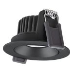Ledvance LED Spot Adjust Aluminium Zwart 8W 680lm 36D - 930 Warm Wit | Zaagmaat 68mm - IP20 - Beste Kleurweergave - Dimbaar