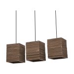 Ledvance Decor Karton Vierkant Bruin | Geschikt voor 3X E27
