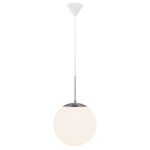 Nordlux Café Pendelarmatuur Glas Wit | Geschikt voor E27