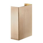 Nordlux Fold 10 Wandlamp Messing Goud Up & Down 7.5W 225lm - 830 Warm Wit