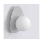 Emibig Wandlamp Ovo Staal Grijs | Geschikt voor 1x G9 - Max 8W