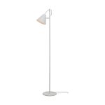 It's about RoMi Vloerlamp Lisbon Ijzer Wit | Geschikt voor 1x E14 