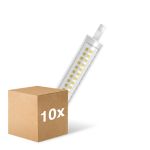 Voordeelpak 10x Osram Slim Line LED R7s 118mm 12W 1521lm - 827 Zeer Warm Wit | Vervangt 100W