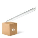 Voordeelpak 4x Philips LED Waterdichte Montagebalk CoreLine WT120C G2 29W 4000lm - 840 Koel Wit | 120cm 