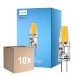 Voordeelpak 10x Philips LED Capsule CorePro G4 Helder 1.7W 200lm - 827 Zeer Warm Wit | Vervangt 20W