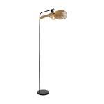 Eglo Vloerlamp Siruela Staal Zwart | IP20 - Geschikt voor 1x E27 