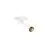 SLV Grip! Staal Spot Wit 10W 590lm - 927 Zeer Warm Wit | Beste Kleurweergave - Dimbaar