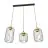 Emibig Hanglamp Vander Staal Zwart | Geschikt voor 3x E27 - Max 15W