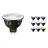 Voordeelpak 10x Philips Master LED Spot GU5.3 MR16 6.7W 440lm 60D - 930 Warm Wit | Beste Kleurweergave - Dimbaar - Vervangt 35W