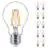 Voordeelpak 10x Philips MASTER Value LED Lamp E27 Peer Helder 3.4W 470lm - 927 Zeer Warm Wit | Beste Kleurweergave - Dimbaar - Vervangt 40W