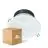 Voordeelpak 4x Philips LED Downlight Coreline DN142B Aluminium Wit 19.2W 2300lm 60D - 830 Warm Wit | Zaagmaat 200mm - IP20 - Wit Reflector