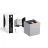 D'Lite Wandlamp Nova Aluminium Zilver Up & Down 4.9W 480lm - 830 Warm Wit | IP54 - Verstelbare Gradenbundel
