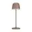 Eglo Tafellamp Mannera Aluminium Roestig 2W 200lm - 830 Warm Wit | IP54 - Touch Dimbaar - USB-C