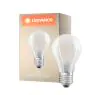 Ledvance Classic LED E27 Peer Filament Mat 7.5W 1055lm - 940 Cool white | Beste Kleurweergave - Dimbaar - Vervangt 75W