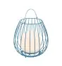 Nordlux Tafellamp Jim To-Go Portable Accu Blauw 3W 300lm - 827 Zeer Warm Wit | 3-Staps Dimbaar 