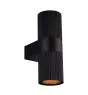 Nordlux Kyklop Wandlamp Aluminium Zwart Up & Down | Geschikt voor 2x GU10