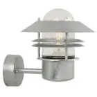 Nordlux Blokhus Wandlamp Staal en Glas Grijs | IP54 - Geschikt voor E27