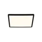 Nordlux LED Plafondlamp Oja 29 Vierkant Zwart 14.5W 1600lm - 830-840 CCT | 3-Staps Dimbaar 