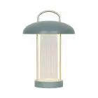 Nordlux Tafellamp Mirano Metaal en Glas Groen 3W 150lm - 830 Warm Wit | 3-Staps Dimbaar