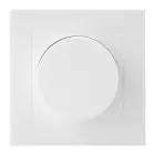 Noxion Roteerbare afdekplaat voor LED Dimmer | Harde Rand - Wit