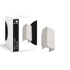 D'Lite Wandlamp Aurora Aluminium Wit Up & Down 6.5W 500lm - 830-840 CCT | IP54