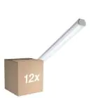 Voordeelpak 12x Philips LED Waterdichte Montagebalk WT060C 28W 3400lm - 840 Koel Wit | 150cm